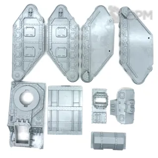 Описание картинки SOLAR AUXILIA LEMAN RUSS STRIKE/COMMAND TANK от Red Rooster по цене 4 465руб | Свободный Рынок Миниатюр - СРМ