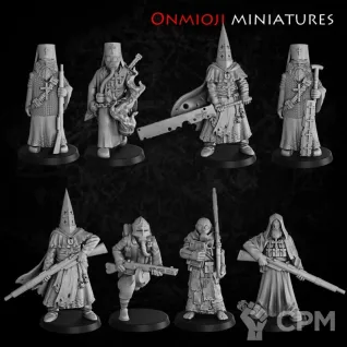 Описание картинки Castingator, из набора Trench Pilgrims от Unnamable_shop по цене 250руб | Свободный Рынок Миниатюр - СРМ