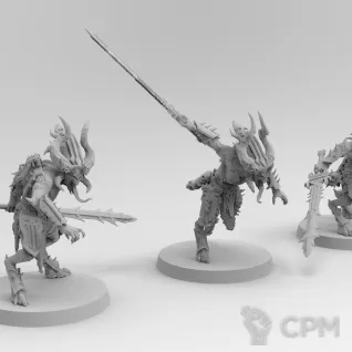 Описание картинки Bloodmaster Herald of Khorne от 3Д печать миниатюр по цене 317руб | Свободный Рынок Миниатюр - СРМ