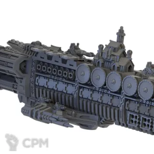 Описание картинки Hrafnkel - Gloriana Class Battleship от 3Д печать миниатюр по цене 2 507руб | Свободный Рынок Миниатюр - СРМ