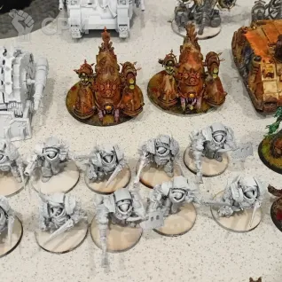 Описание картинки Армия Death Guard от RavenGer по цене 17 000руб | Свободный Рынок Миниатюр - СРМ