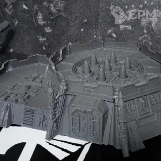 Описание картинки Wall of Martyrs - Aquila Strongpoint от Fle94 Miniatures по цене 9 900руб | Свободный Рынок Миниатюр - СРМ