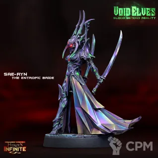 Описание картинки Sae-Ryn The Entropic Bride от Manufactorum76 по цене 160руб | Свободный Рынок Миниатюр - СРМ