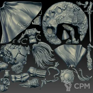 Описание картинки Sigvald, Prince of Slaanesh (Scan) от AxeL's Forge по цене 650руб | Свободный Рынок Миниатюр - СРМ
