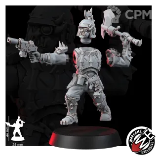 Описание картинки RENEGADES OF PAIN COMMAND SQUAD Командный отряд ренегатов от WastelandMiniatures по цене 730руб | Свободный Рынок Миниатюр - СРМ