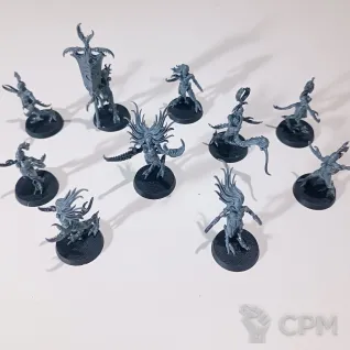 Описание картинки Demonettes of Slaanesh от OMG_SL по цене 2 200руб | Свободный Рынок Миниатюр - СРМ
