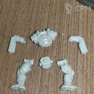 Описание картинки Gunslinger GUN-1ERD (85 тонн) от Dwarf Pirate Foundry по цене 450руб | Свободный Рынок Миниатюр - СРМ