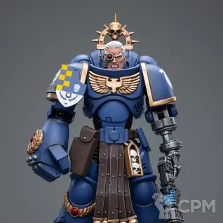Описание картинки Ultramarines Lieutenant with Power Fist от Строго по-Имперски по цене 4 420руб | Свободный Рынок Миниатюр - СРМ