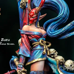Описание картинки Meishen and Zuzu Sword Masters of the Wu Zhong School от Manufactorum76 по цене 160руб | Свободный Рынок Миниатюр - СРМ