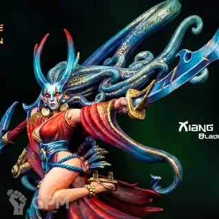 Описание картинки Xiang Blade of the Wind от Manufactorum76 по цене 250руб | Свободный Рынок Миниатюр - СРМ