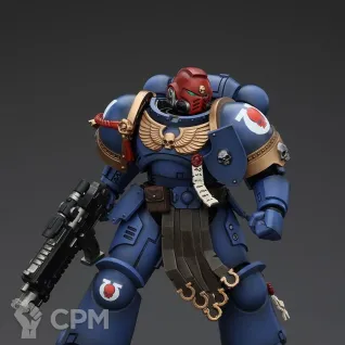 Описание картинки JoyToy Ultramarines Sergeant Gadriel от Строго по-Имперски по цене 4 800руб | Свободный Рынок Миниатюр - СРМ