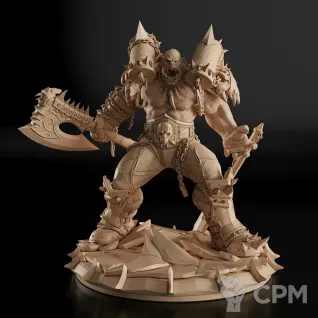 Описание картинки Garrosh Фигурка (Warcraft) от GAS3TXD  по цене 3 600руб | Свободный Рынок Миниатюр - СРМ