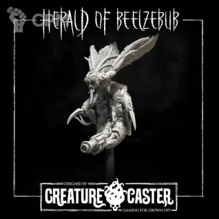 Описание картинки Great Hunger Herald of Beelzebub D от Recruiter по цене 600руб | Свободный Рынок Миниатюр - СРМ