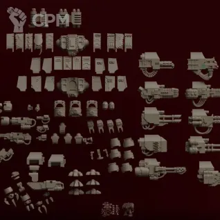 Описание картинки CastraFerrum Dreadnought от MrMetalHorror по цене 1 400руб | Свободный Рынок Миниатюр - СРМ