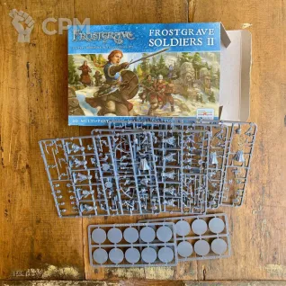 Описание картинки Frostgrave Soldiers II от Base 28 по цене 2 750руб | Свободный Рынок Миниатюр - СРМ