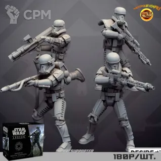 Описание картинки Imperial Death Troopers от Мастерская Хомячка по цене 180руб | Свободный Рынок Миниатюр - СРМ