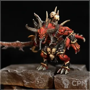 Описание картинки Daemon Champion от OldHammer Мастерская по цене 350руб | Свободный Рынок Миниатюр - СРМ