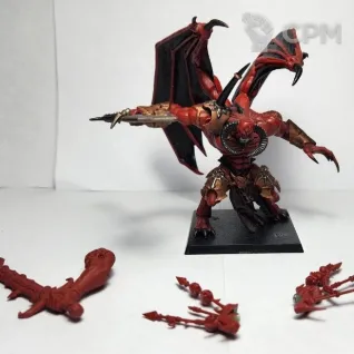Описание картинки Daemon Prince, оригинал пластик, замагничен от Shamkin по цене 3 000руб | Свободный Рынок Миниатюр - СРМ