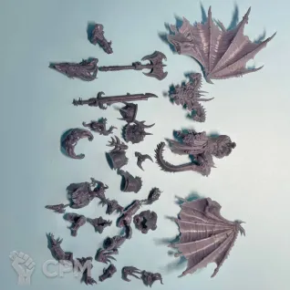 Описание картинки Daemon Prince от Milestone по цене 1 500руб | Свободный Рынок Миниатюр - СРМ