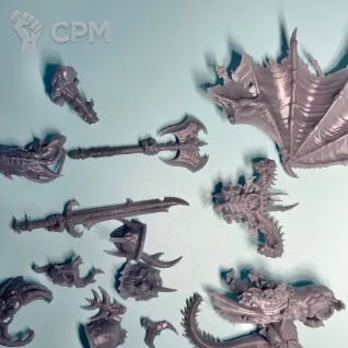 Описание картинки Daemon Prince от Milestone по цене 1 500руб | Свободный Рынок Миниатюр - СРМ