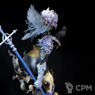 Описание картинки Lenora The  Crow Queen от Asgaroth по цене 50 000руб | Свободный Рынок Миниатюр - СРМ