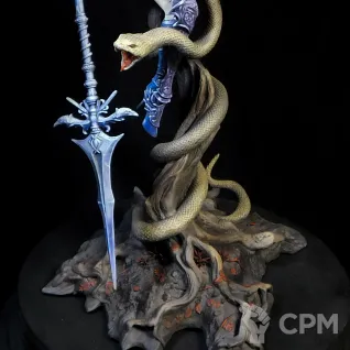Описание картинки Lenora The  Crow Queen от Asgaroth по цене 50 000руб | Свободный Рынок Миниатюр - СРМ