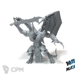 Описание картинки Daemon Prince от WARP Master по цене 1 890руб | Свободный Рынок Миниатюр - СРМ