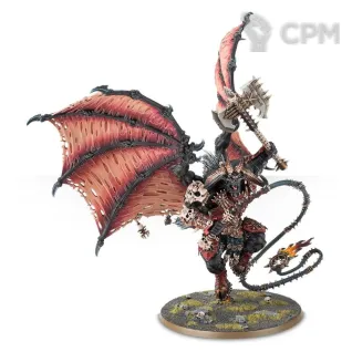 Описание картинки Daemons Of Khorne Bloodthirster (2 литника) от WebWay по цене 4 895руб | Свободный Рынок Миниатюр - СРМ