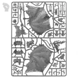Описание картинки Daemons Of Khorne Bloodthirster (2 литника) от WebWay по цене 4 895руб | Свободный Рынок Миниатюр - СРМ