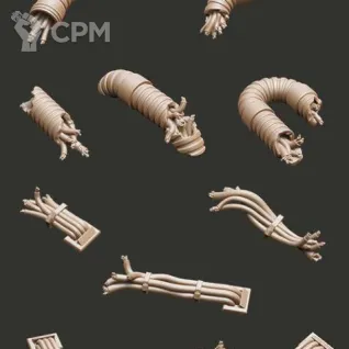 Описание картинки Испорченные провода от Octopus Workshop  по цене 200руб | Свободный Рынок Миниатюр - СРМ
