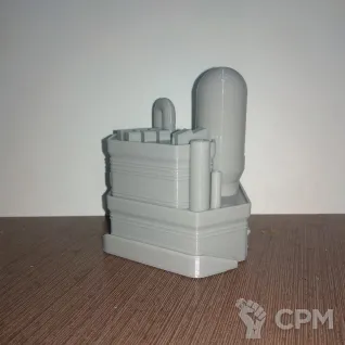 Описание картинки Химический завод от Dwarf Pirate Foundry по цене 250руб | Свободный Рынок Миниатюр - СРМ