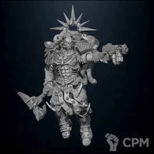 Описание картинки Commander Dante от Red Rooster по цене 463руб | Свободный Рынок Миниатюр - СРМ