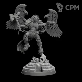 Описание картинки Commander Dante от GregoryPrint по цене 490руб | Свободный Рынок Миниатюр - СРМ