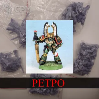 Описание картинки Dark Angel Captain от White Rhino по цене 350руб | Свободный Рынок Миниатюр - СРМ