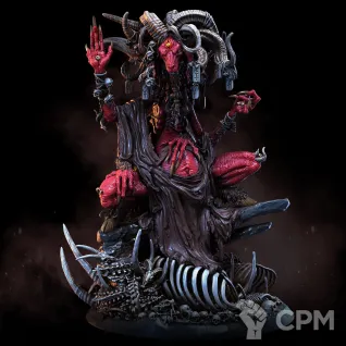 Описание картинки Baphomet от Naggaroth Night по цене 3 000руб | Свободный Рынок Миниатюр - СРМ