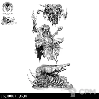 Описание картинки Baphomet от Naggaroth Night по цене 3 000руб | Свободный Рынок Миниатюр - СРМ