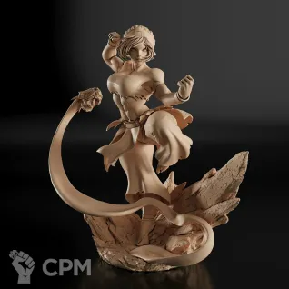 Описание картинки Toph + Futa Фигурка (Avatar: The Last Airbender) от GAS3TXD  по цене 4 400руб | Свободный Рынок Миниатюр - СРМ