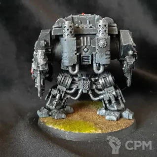 Описание картинки Death Company Dreadnought от Superguns по цене 2 400руб | Свободный Рынок Миниатюр - СРМ