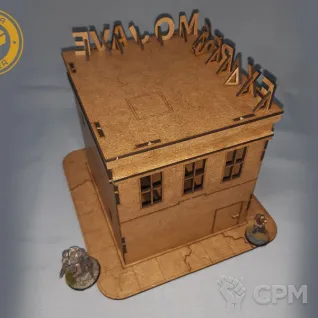 Описание картинки Дом MOJAVE от TerraCutter по цене 2 000руб | Свободный Рынок Миниатюр - СРМ