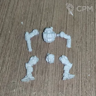 Описание картинки Vindicator VND-1R (45 тонн) от Dwarf Pirate Foundry по цене 450руб | Свободный Рынок Миниатюр - СРМ
