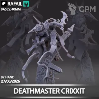 Описание картинки Deathmaster Crixxit от Бруталити по цене 550руб | Свободный Рынок Миниатюр - СРМ