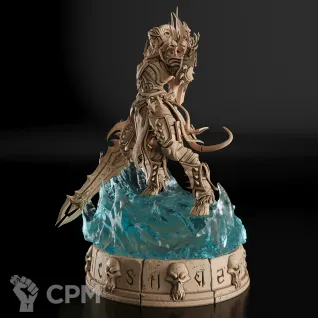 Описание картинки Draenei Death Knight Фигурка (World of Warcraft) от GAS3TXD  по цене 4 600руб | Свободный Рынок Миниатюр - СРМ