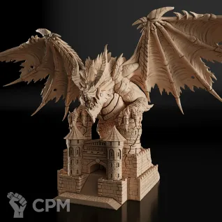 Описание картинки DeathwIng Фигурка (World of Warcraft) от GAS3TXD  по цене 6 800руб | Свободный Рынок Миниатюр - СРМ