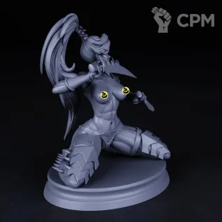 Описание картинки Фигурка коллекционная Лелит Гесперакс (Lelith Hesperax) Warhammer 40000 от Brother Ork по цене 2 320руб | Свободный Рынок Миниатюр - СРМ