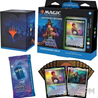 Описание картинки Колода Blast from the Past MTG Universes Beyond - Doctor Who на английском языке от Дауран по цене 5 500руб | Свободный Рынок Миниатюр - СРМ