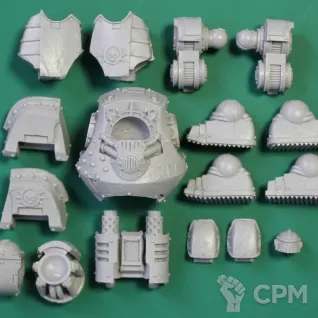 Описание картинки DEATH GUARD CONTEMPTOR DREADNOUGHT от Plants vs Zombies по цене 1 190руб | Свободный Рынок Миниатюр - СРМ