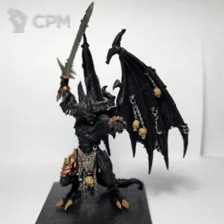 Описание картинки Daemon Prince with wings (old Be'Lakor), литьё от Shamkin по цене 1 000руб | Свободный Рынок Миниатюр - СРМ