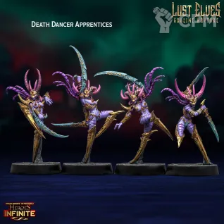 Описание картинки Death  Dancer Apprentices от 3Д-Печка по цене 500руб | Свободный Рынок Миниатюр - СРМ