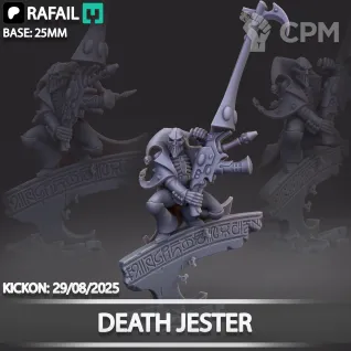 Описание картинки Death Jester от Naggaroth Night по цене 500руб | Свободный Рынок Миниатюр - СРМ