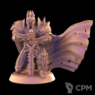 Описание картинки Death King от Орки с наГорки по цене 200руб | Свободный Рынок Миниатюр - СРМ